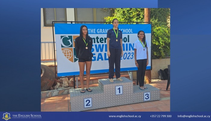 Efthymia Stylianidou - 1st Place 50m Backstroke